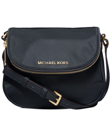 michael kors nylon crossbody blue|Michael Kors cobalt blue handbag.